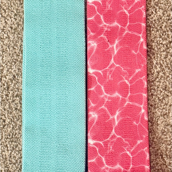 BuffBunny Light Resistance Bands - Teal and Pink - Picture 4 of 4